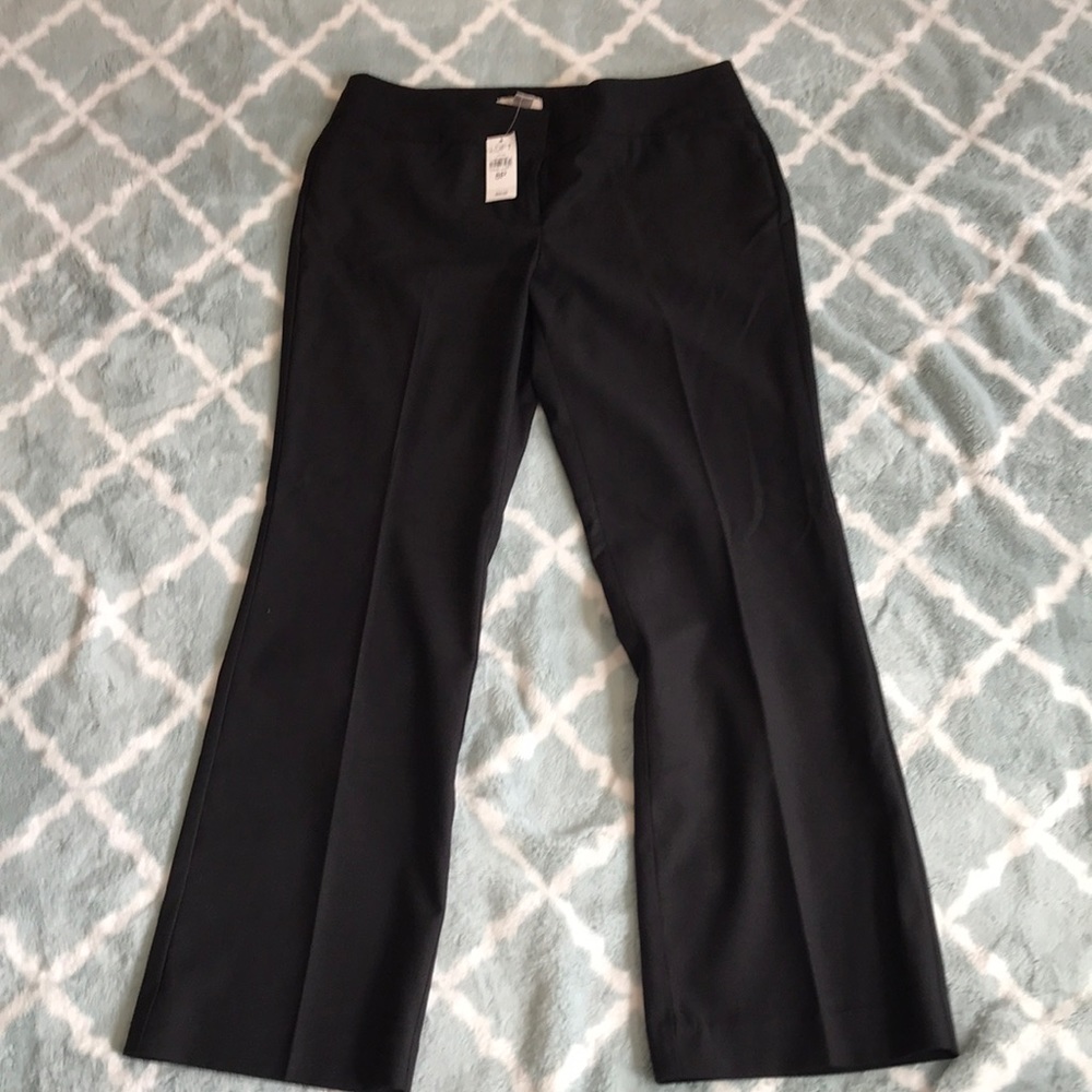NWT 8P black LOFT dress pants